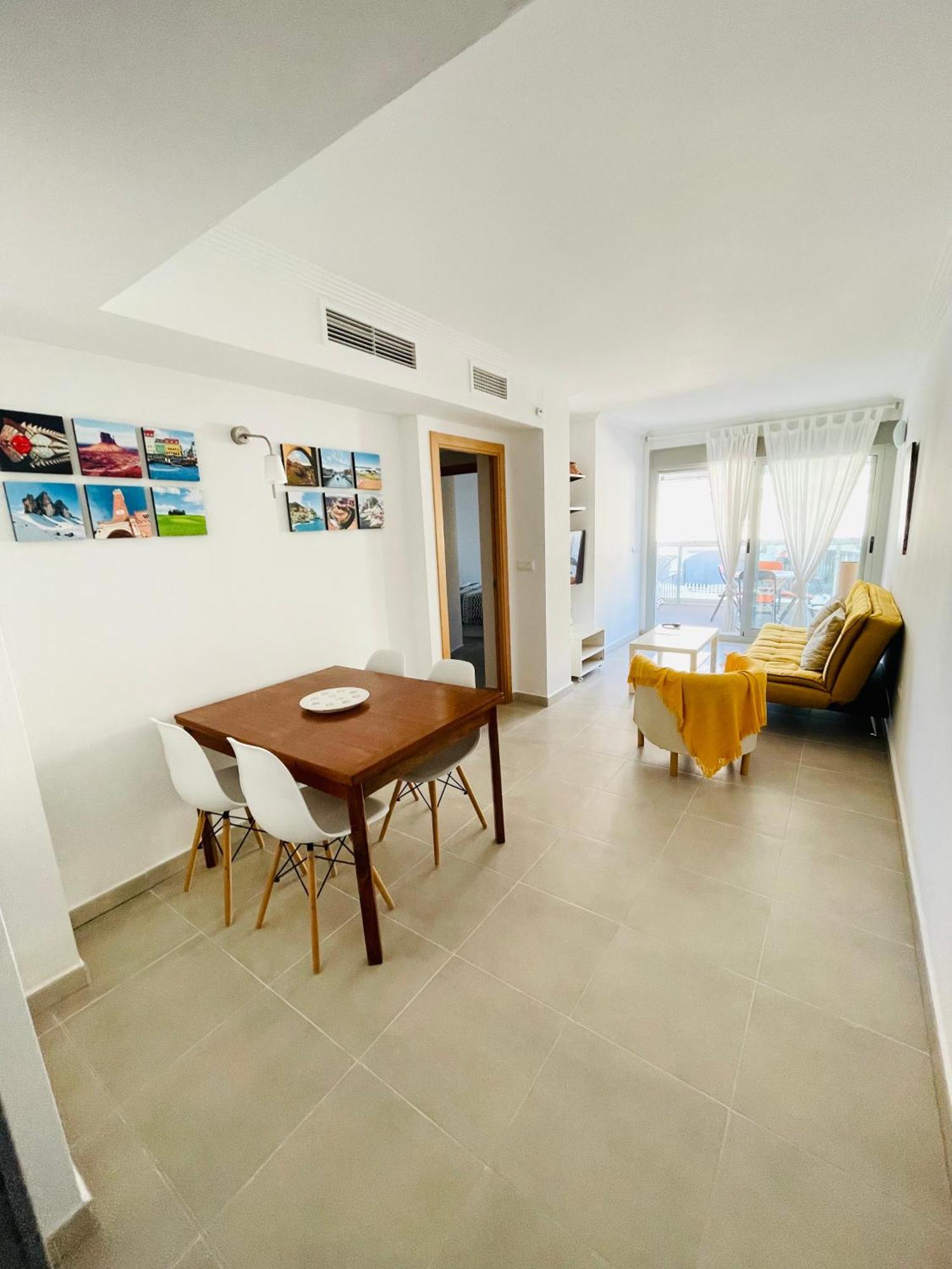 拉曼加戴尔马尔梅纳Apartamento En Primera Linea Con Vistas A La Playa Ensenada Del Esparto Del Residencial Vina Del Mar公寓 外观 照片