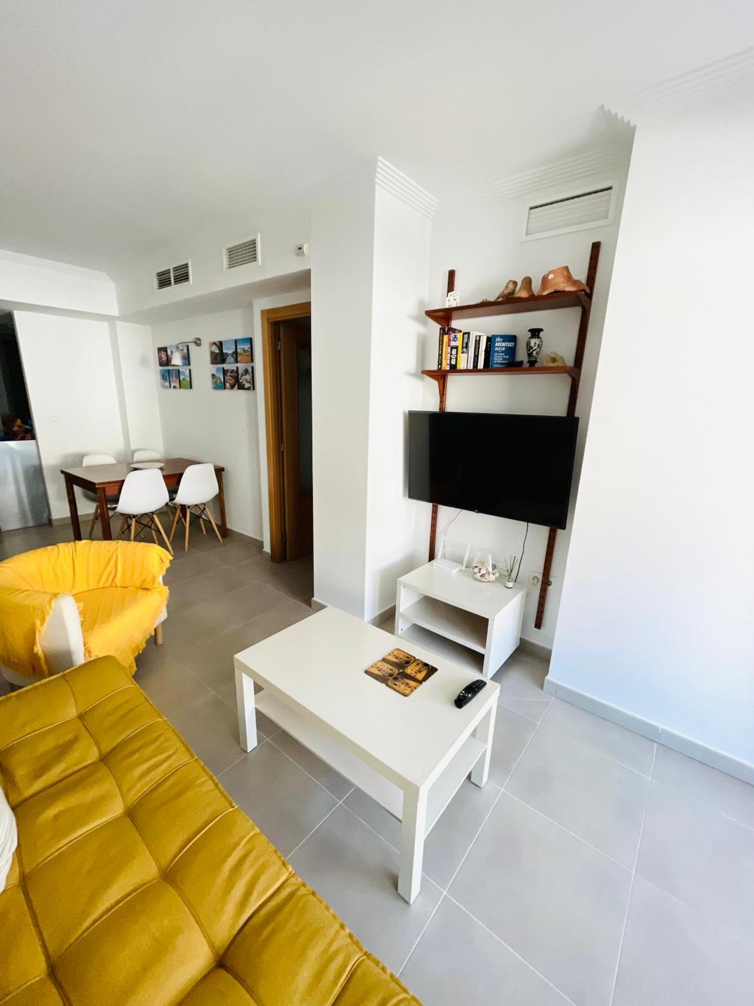 拉曼加戴尔马尔梅纳Apartamento En Primera Linea Con Vistas A La Playa Ensenada Del Esparto Del Residencial Vina Del Mar公寓 外观 照片