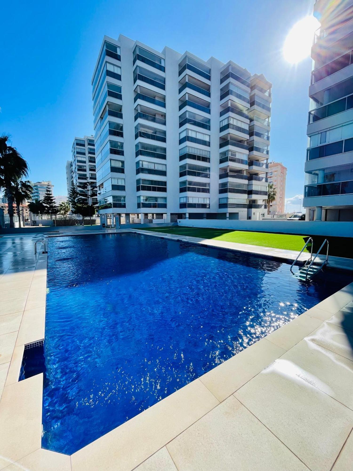 拉曼加戴尔马尔梅纳Apartamento En Primera Linea Con Vistas A La Playa Ensenada Del Esparto Del Residencial Vina Del Mar公寓 外观 照片