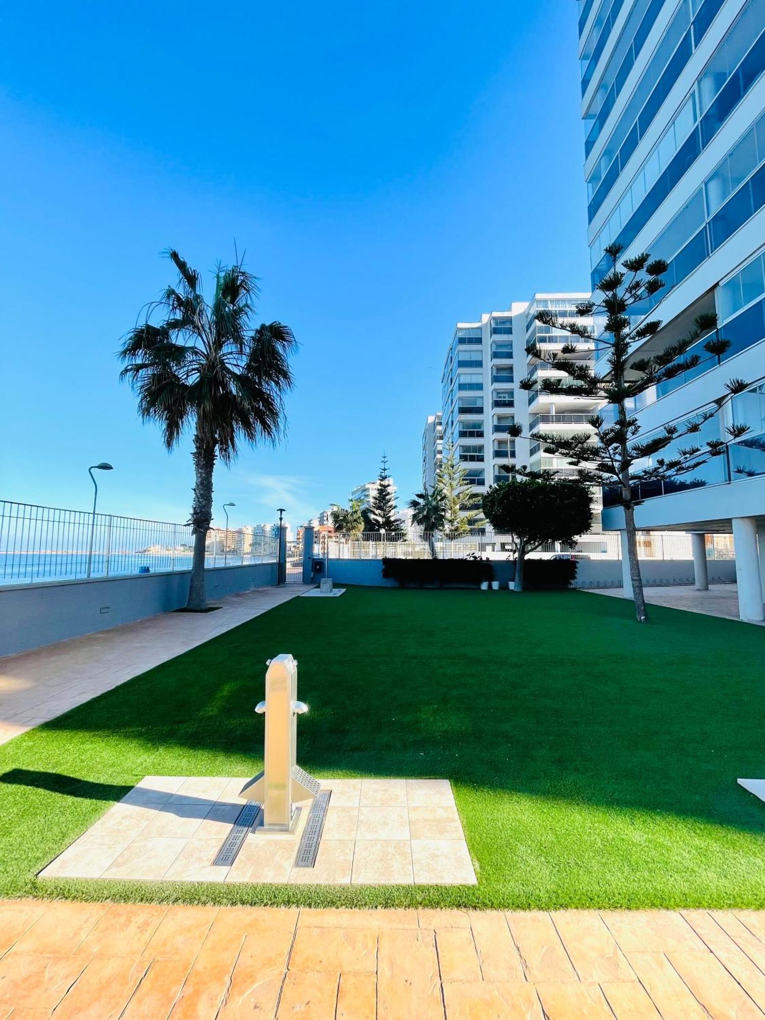 拉曼加戴尔马尔梅纳Apartamento En Primera Linea Con Vistas A La Playa Ensenada Del Esparto Del Residencial Vina Del Mar公寓 外观 照片